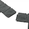 Gardenised Cobbled Stone Outdoor Lawn Edging Gate Interlocking Stakes, PK 10 QI003861 - alternate 7